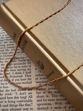 Vintage 90s Gold Rope Chain Necklace 15.5” Minimalist Chain